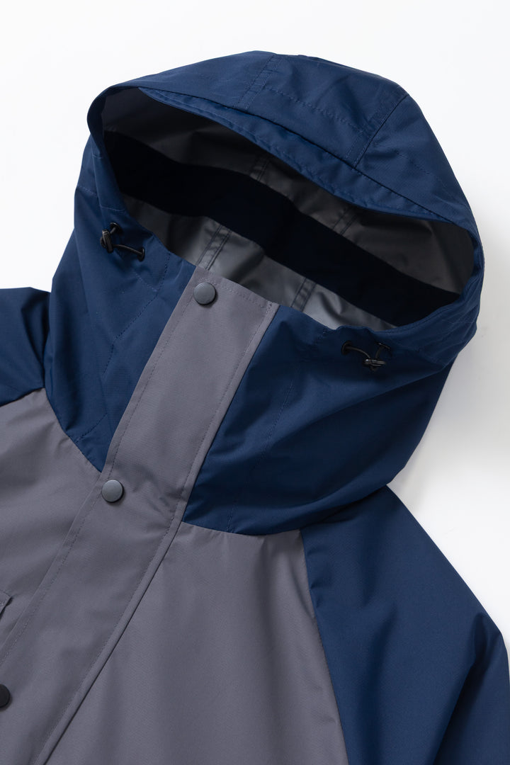 Blacksmith - Multi Pocket Shell Jacket - Navy/Grey