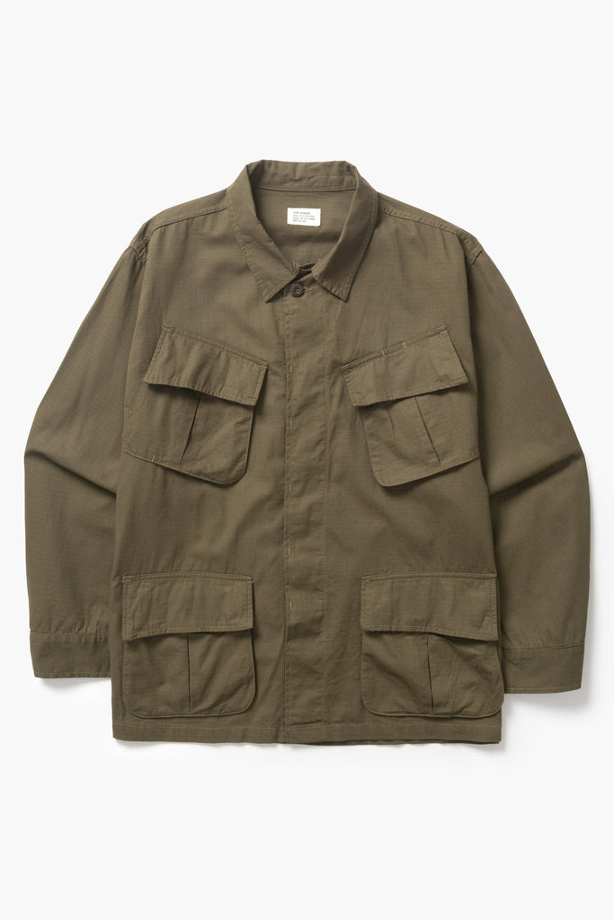 Non Stock MFG - Ripstop Tropical Jungle Jacket - Olive