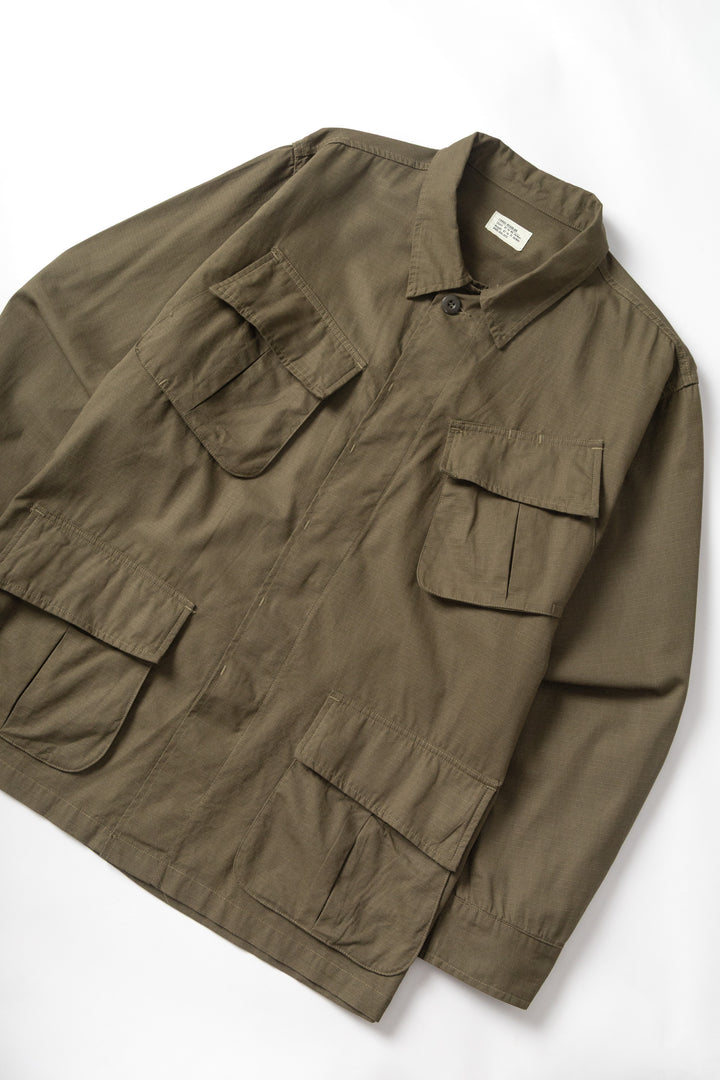 Non Stock MFG - Ripstop Tropical Jungle Jacket - Olive