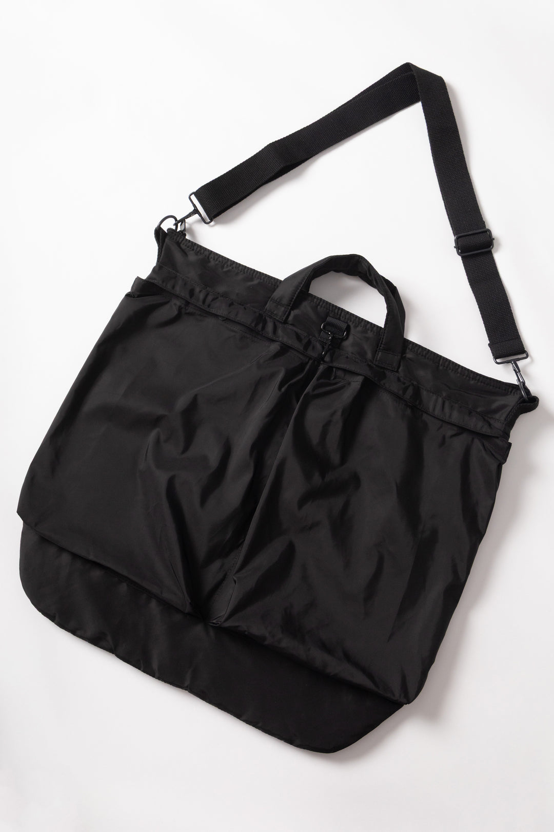 Non Stock MFG - Quilted Nylon Helmet Bag - Black