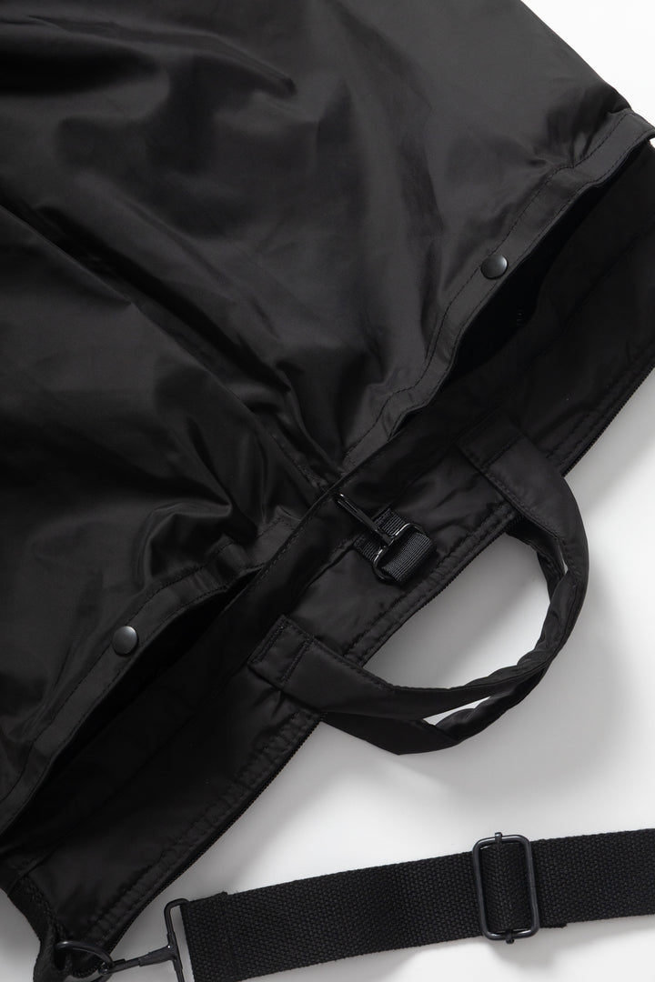 Non Stock MFG - Quilted Nylon Helmet Bag - Black