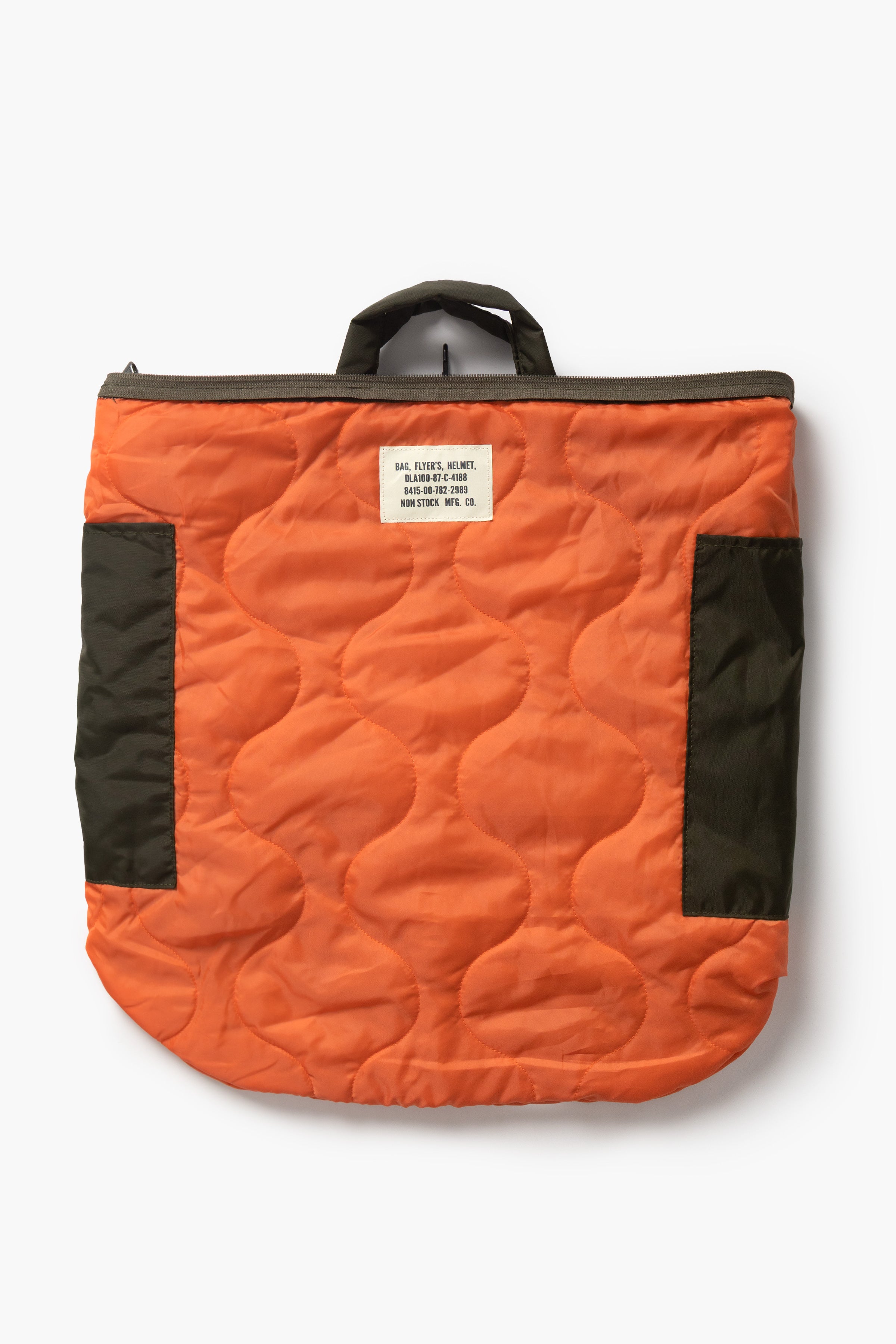 Non Stock MFG - Quilted Nylon Helmet Bag - Olive – Blacksmith Store
