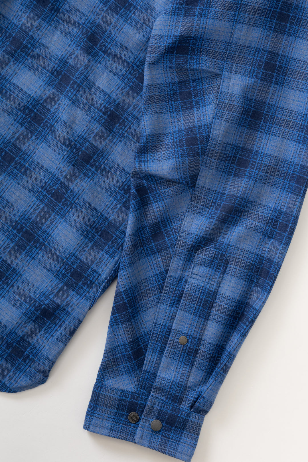 Nanga - Grid Tartan Camp Shirt - Blue