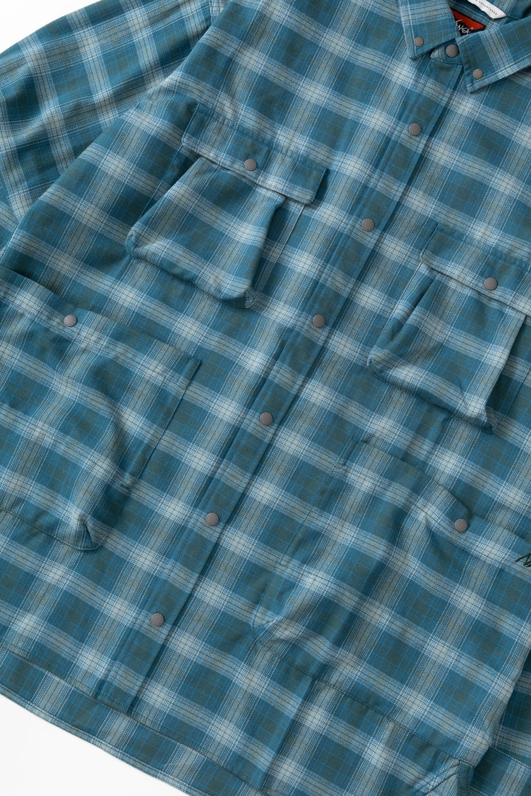 Nanga - Grid Tartan Camp Shirt - Green