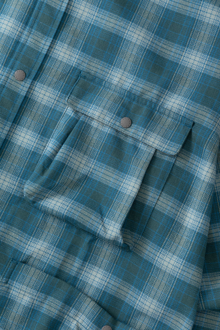 Nanga - Grid Tartan Camp Shirt - Green