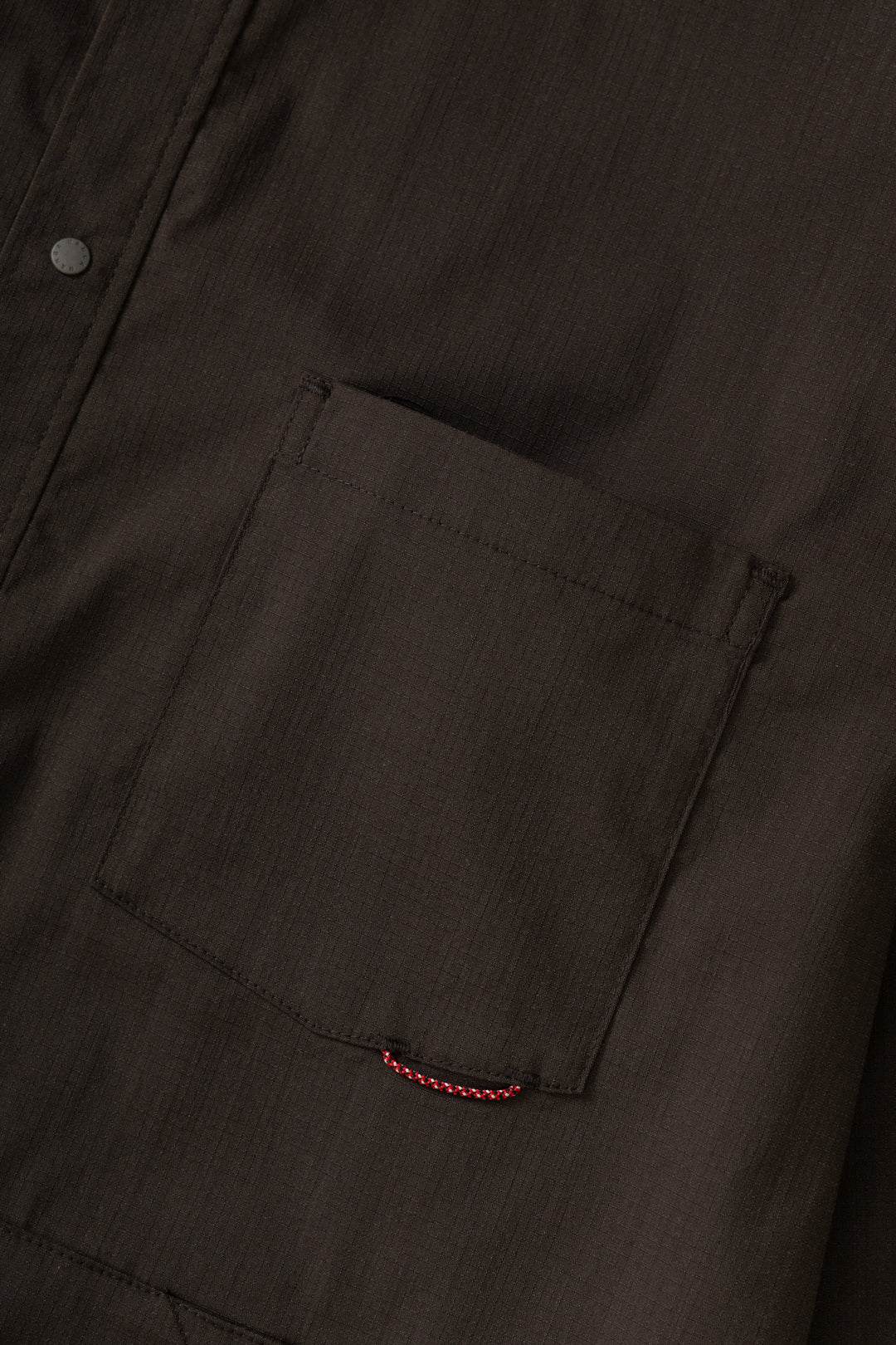 Nanga - Hinoc Ripstop UT Shirt - Dark Brown