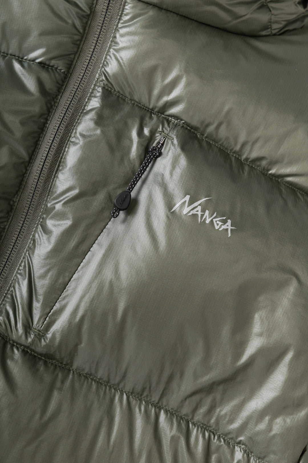 Nanga - Mountain Trip Hooded Down Jacket - Khaki