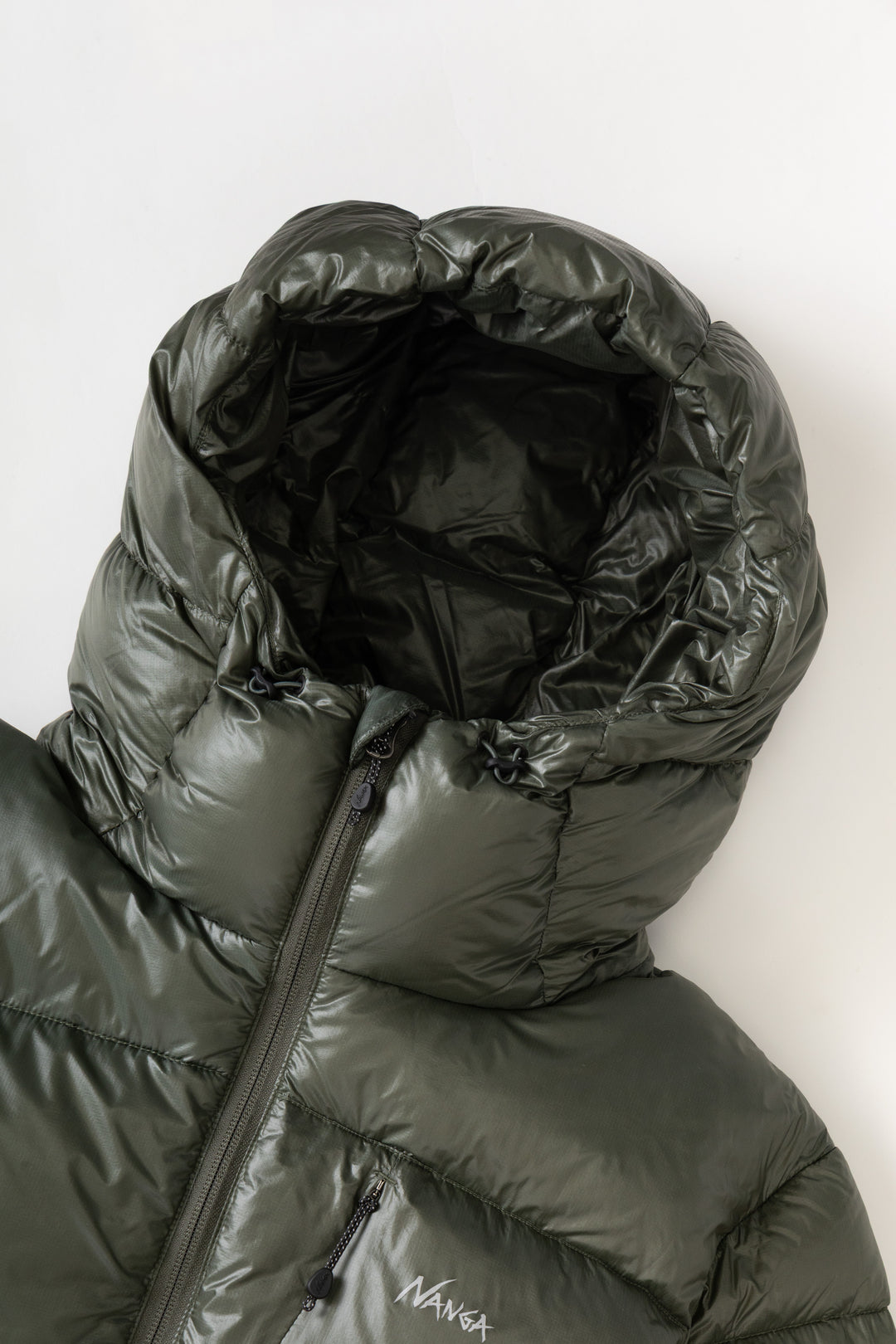 Nanga - Mountain Trip Hooded Down Jacket - Khaki