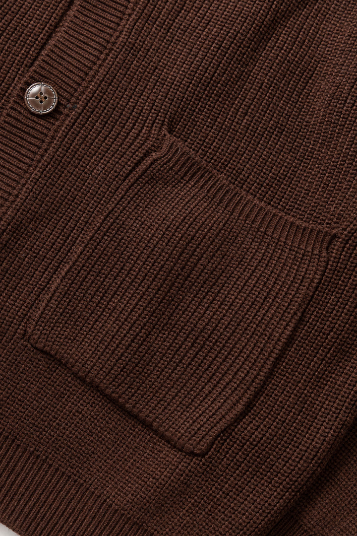 Okonkwo MFG - Knitted Cardigan - Brown