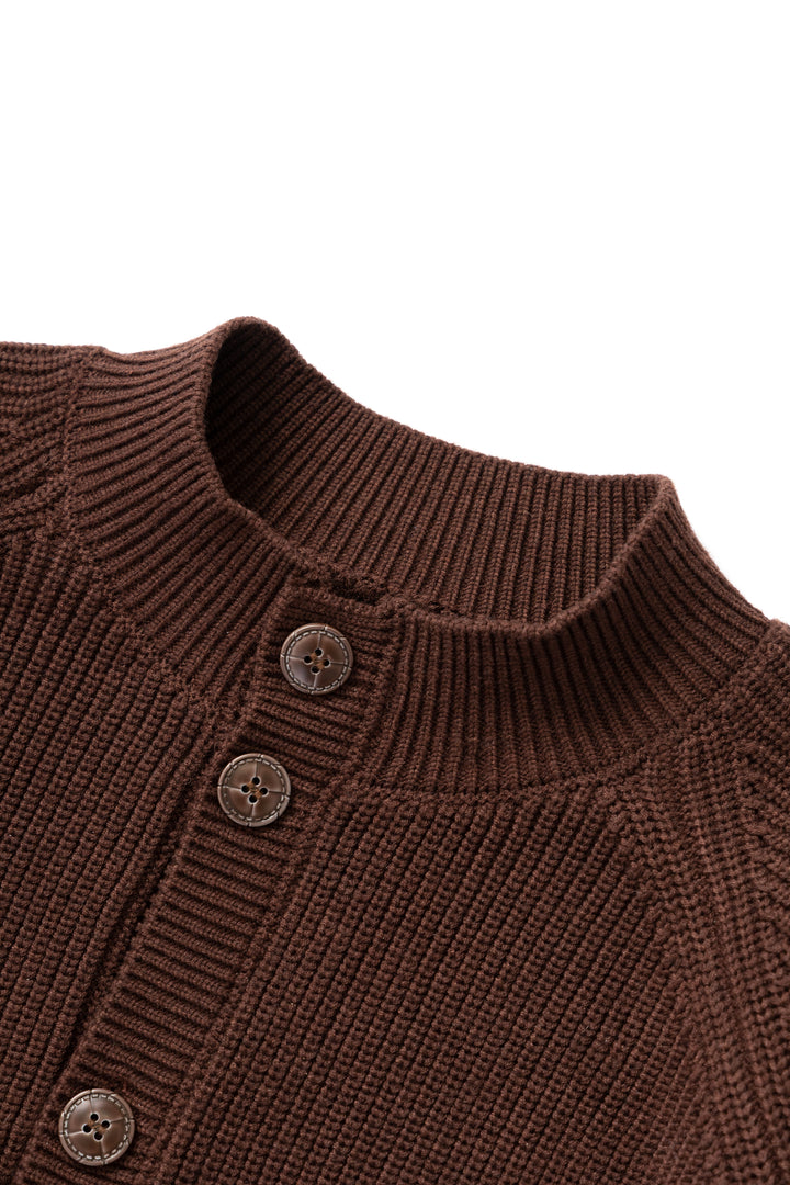 Okonkwo MFG - Knitted Cardigan - Brown