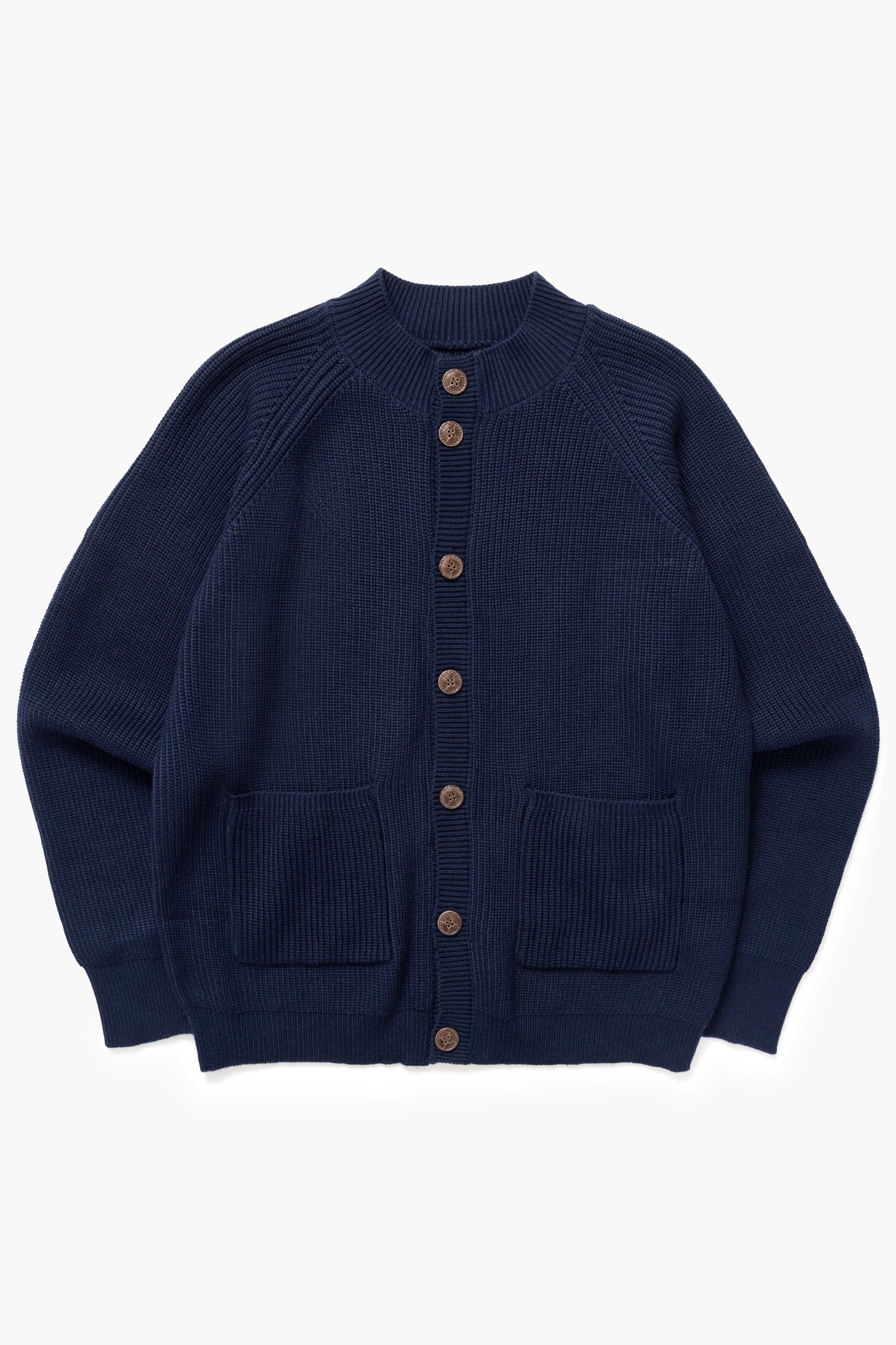 Be Mine Emblem Knit Cardigan navy herlipto Be Mine Emblem Knit