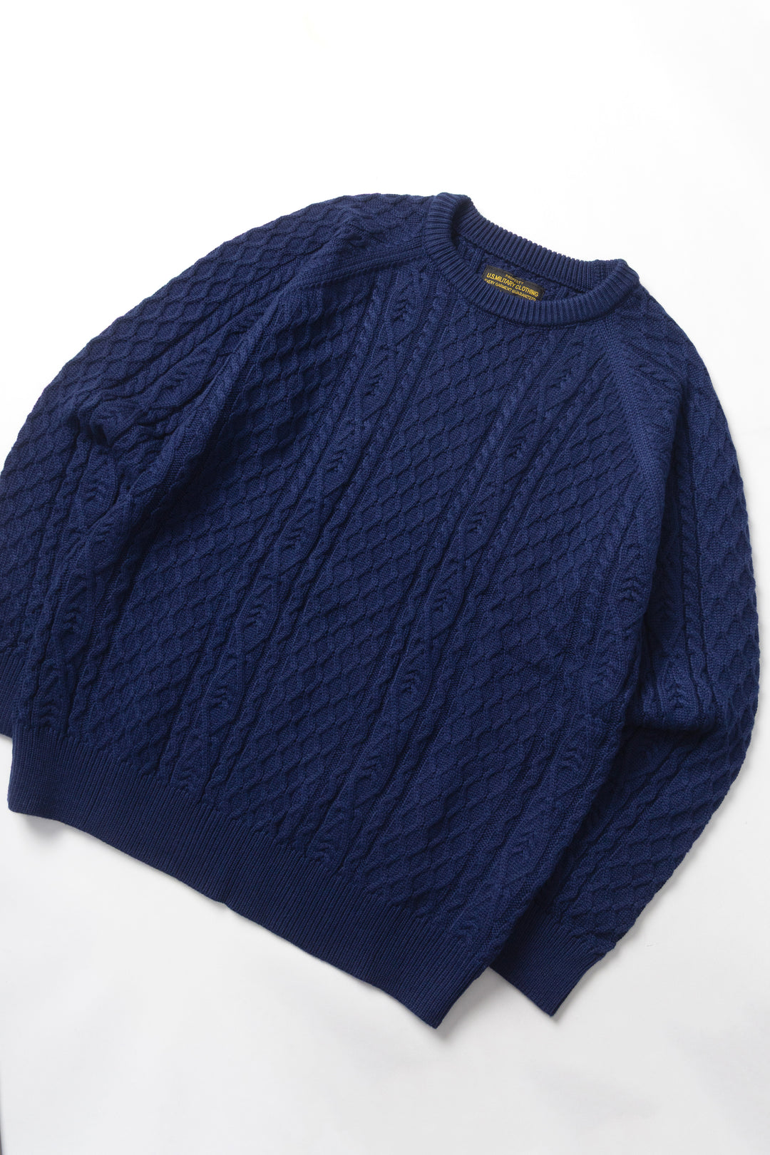 Okonkwo MFG - Cable Knit Sweater - Navy