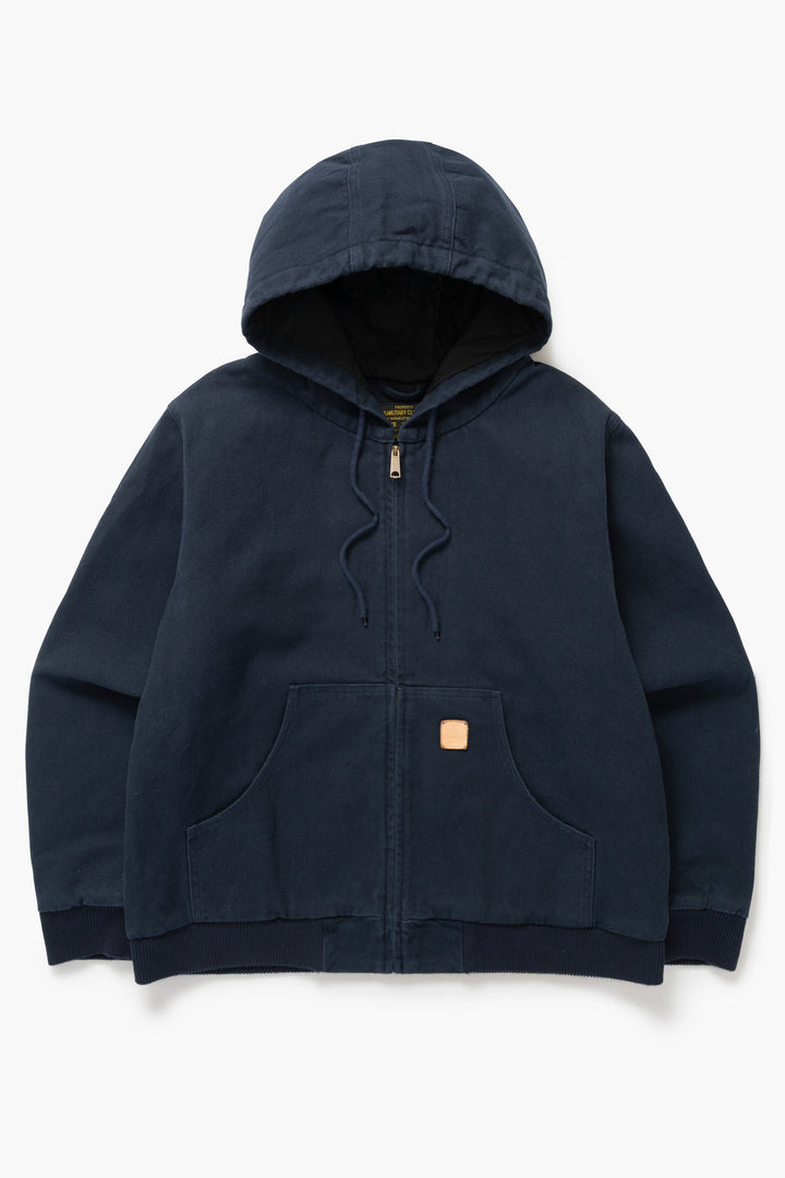 Okonkwo MFG - Canvas Hooded Jacket - Navy