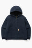 Okonkwo MFG - Canvas Hooded Jacket - Navy