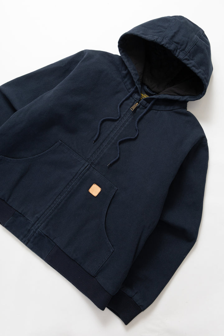Okonkwo MFG - Canvas Hooded Jacket - Navy