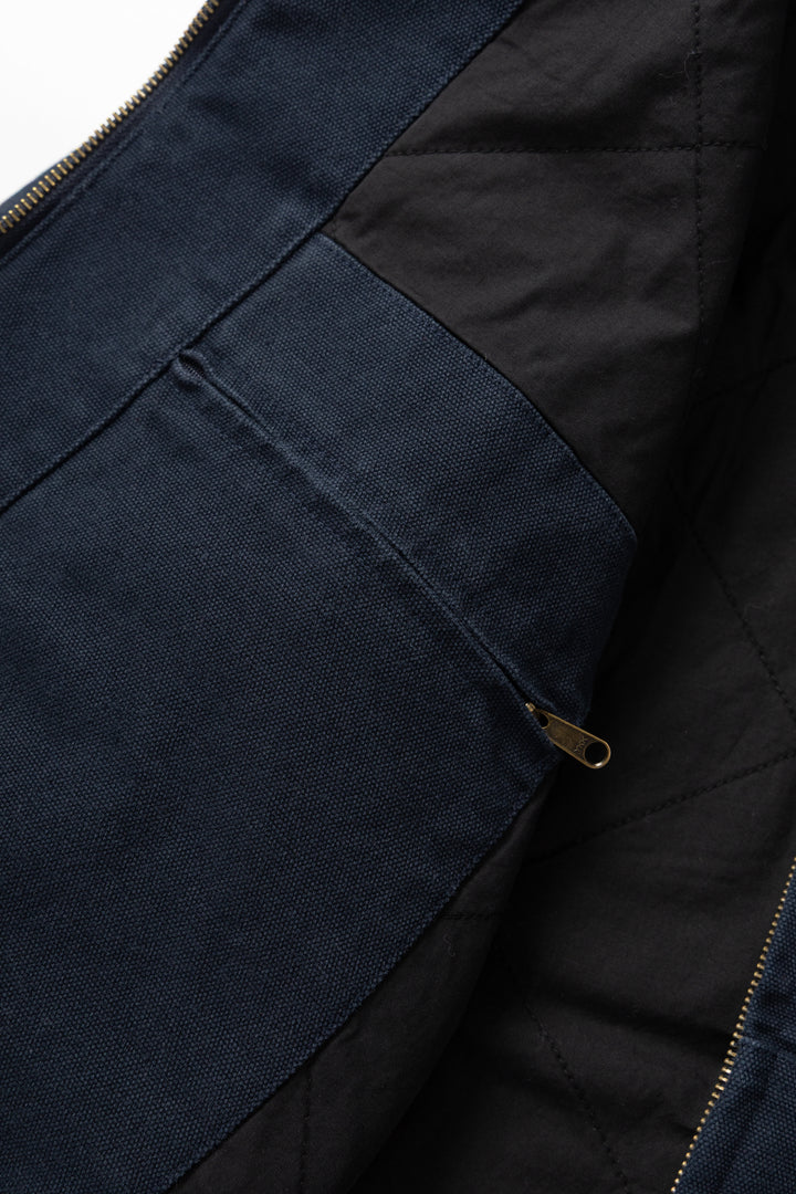 Okonkwo MFG - Canvas Hooded Jacket - Navy