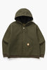 Okonkwo MFG - Canvas Hooded Jacket - Olive