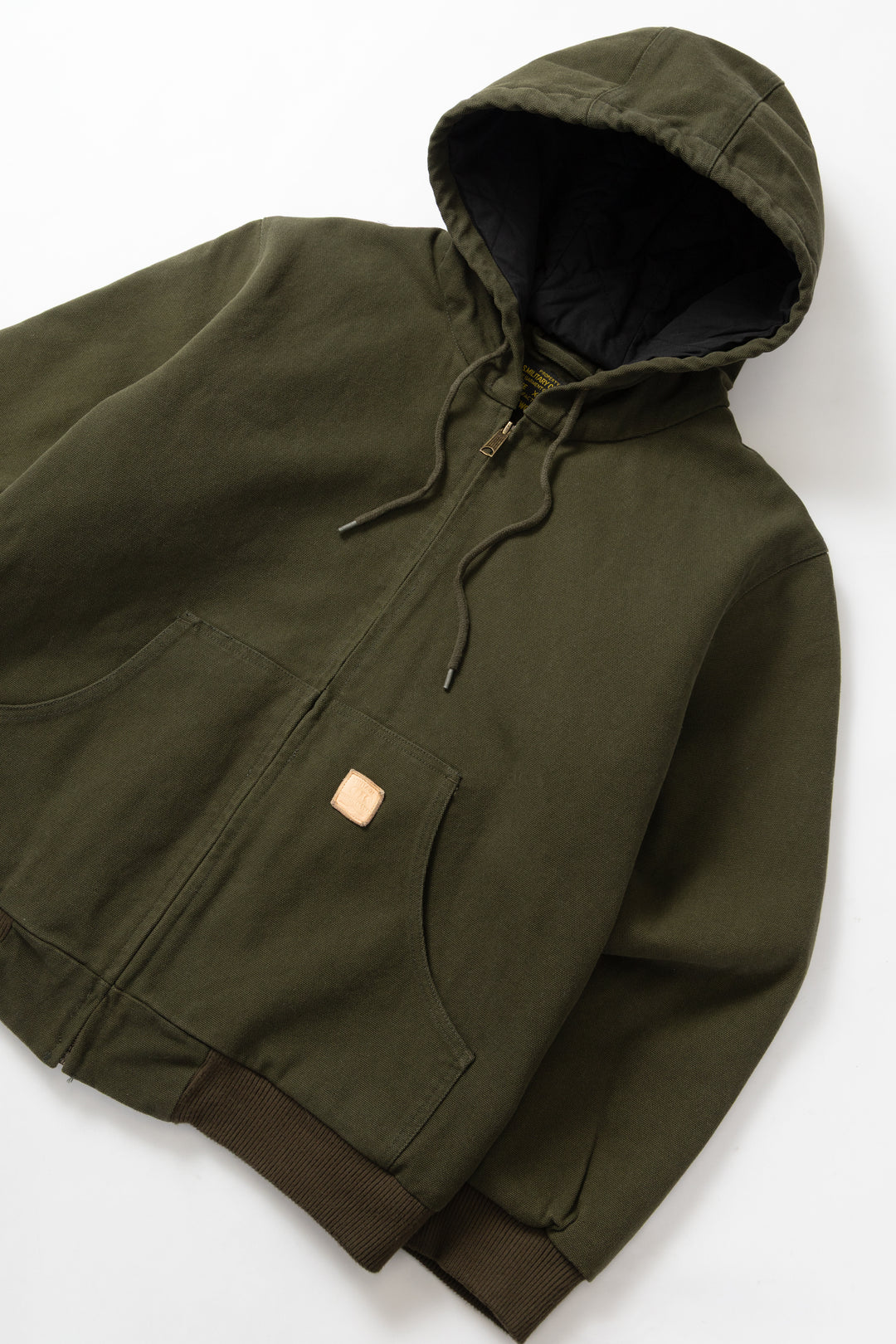 Okonkwo MFG - Canvas Hooded Jacket - Olive
