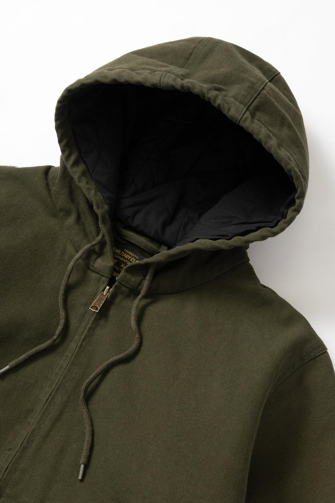 Okonkwo MFG - Canvas Hooded Jacket - Olive
