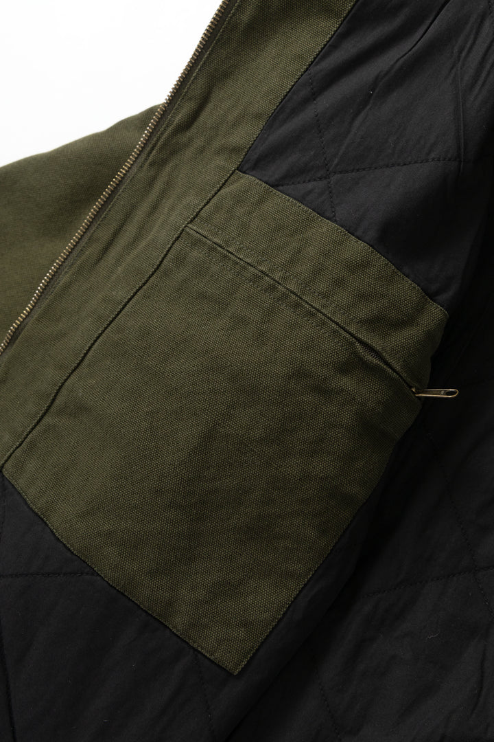 Okonkwo MFG - Canvas Hooded Jacket - Olive