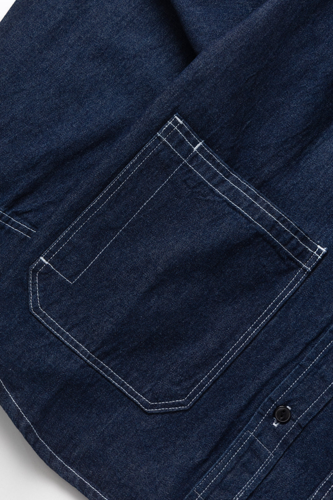 Okonkwo MFG - Multi-Pocket Denim Shirt - Indigo