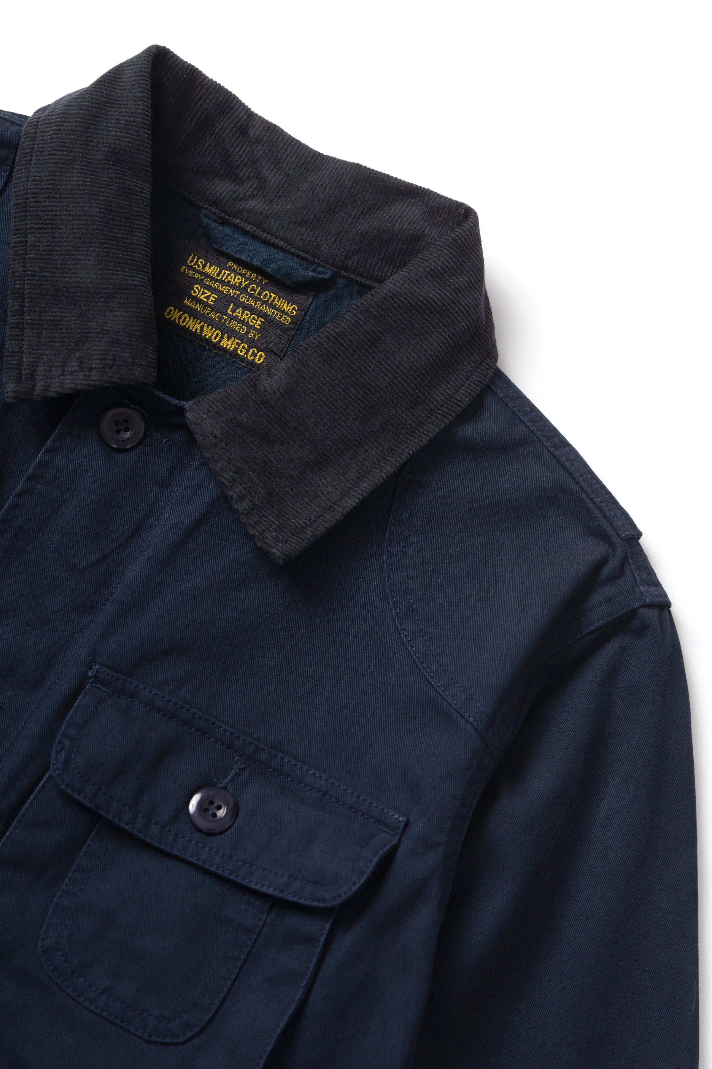 Okonkwo MFG - Twill Hunting Jacket - Navy – Blacksmith Store