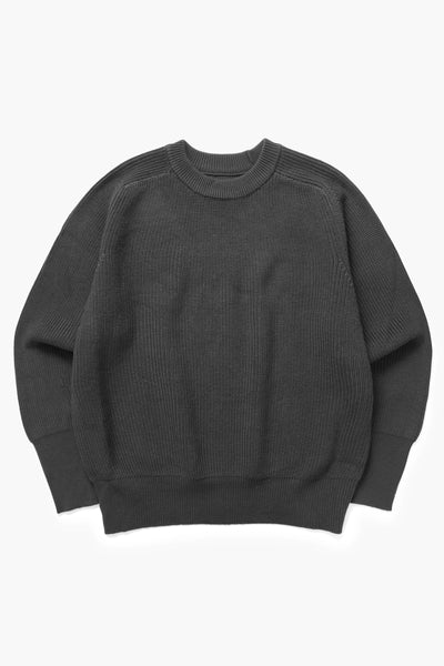 トップス OLD(NEWZEALAND wool knit grey Okonkwo MFG - Knitted Jumper - Grey – Blacksmith Store