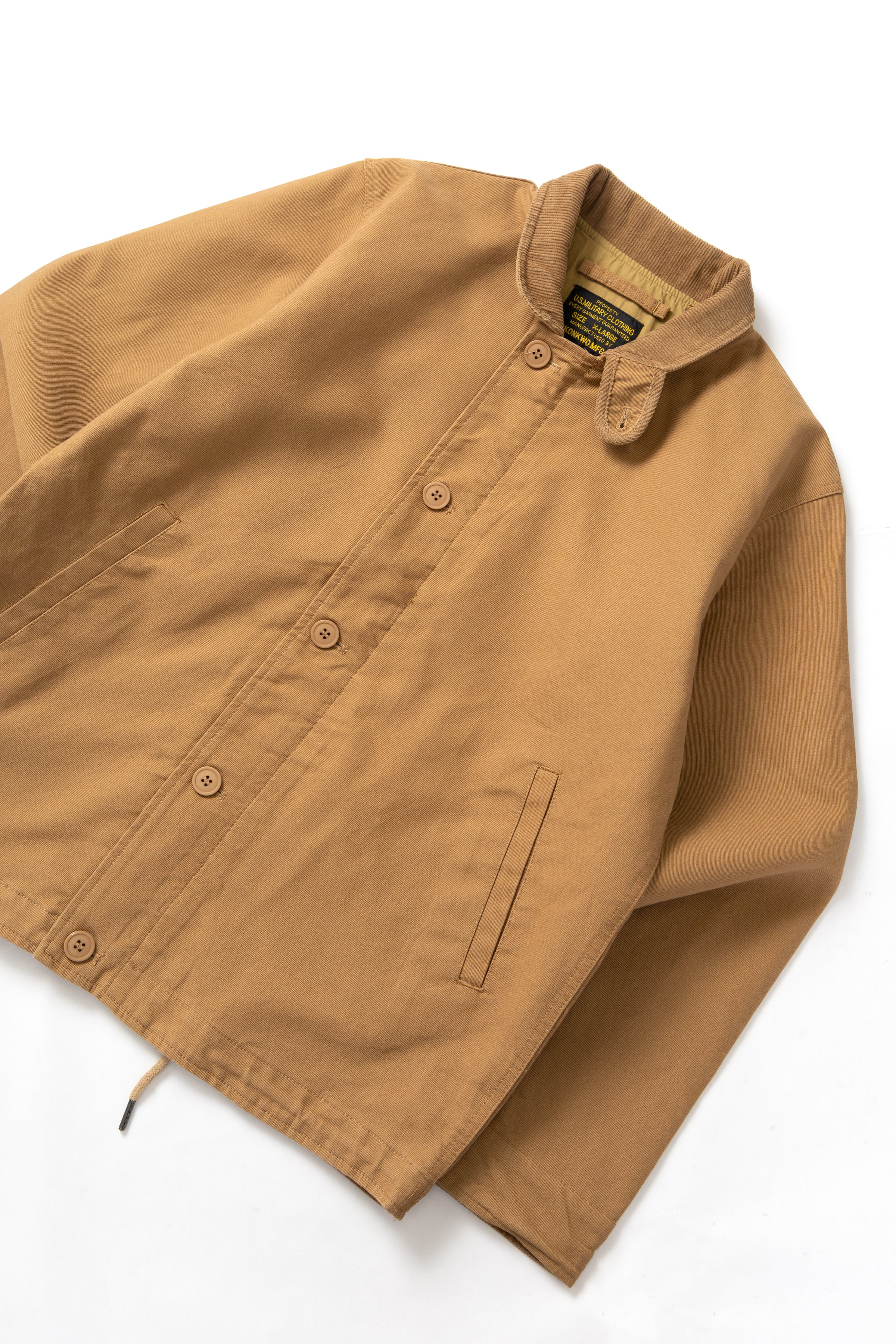 Okonkwo MFG - N1 Deck Jacket - Tan – Blacksmith Store