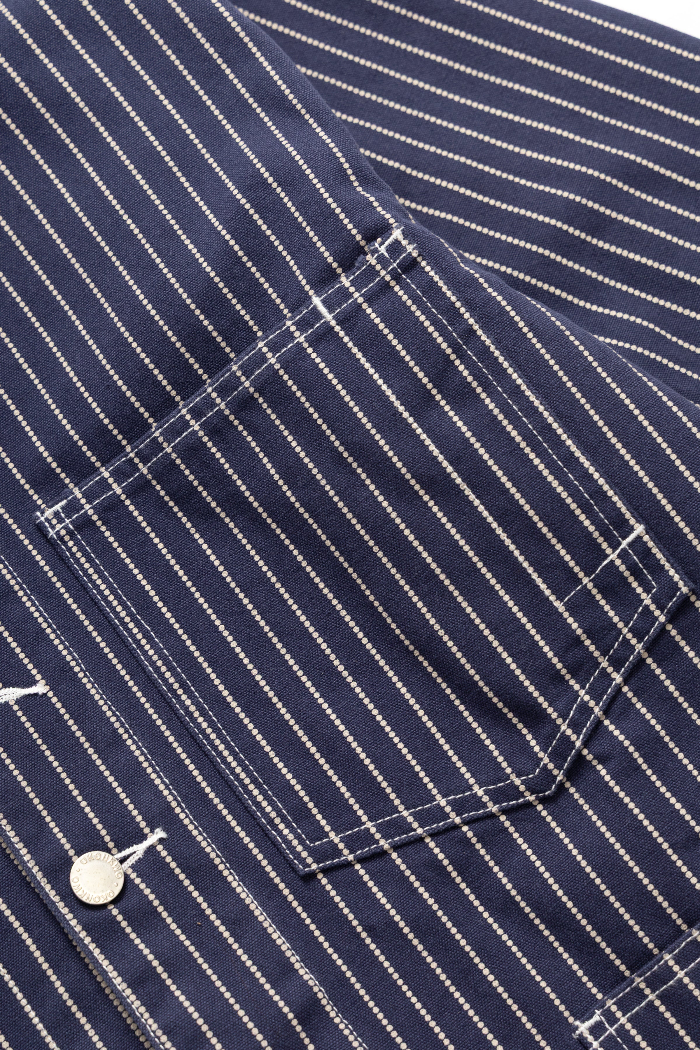 Okonkwo MFG - Wabash Denim Jacket - Navy – Blacksmith Store