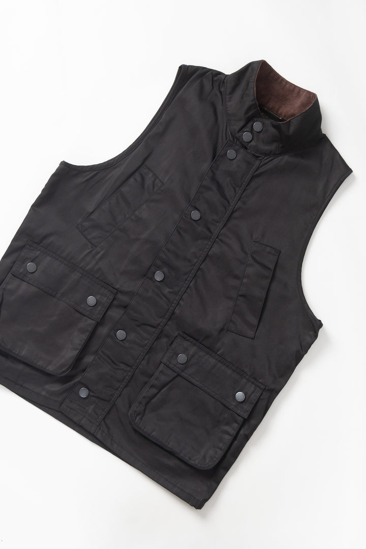 Okonkwo MFG - Sleeveless Shooting Jacket - Black