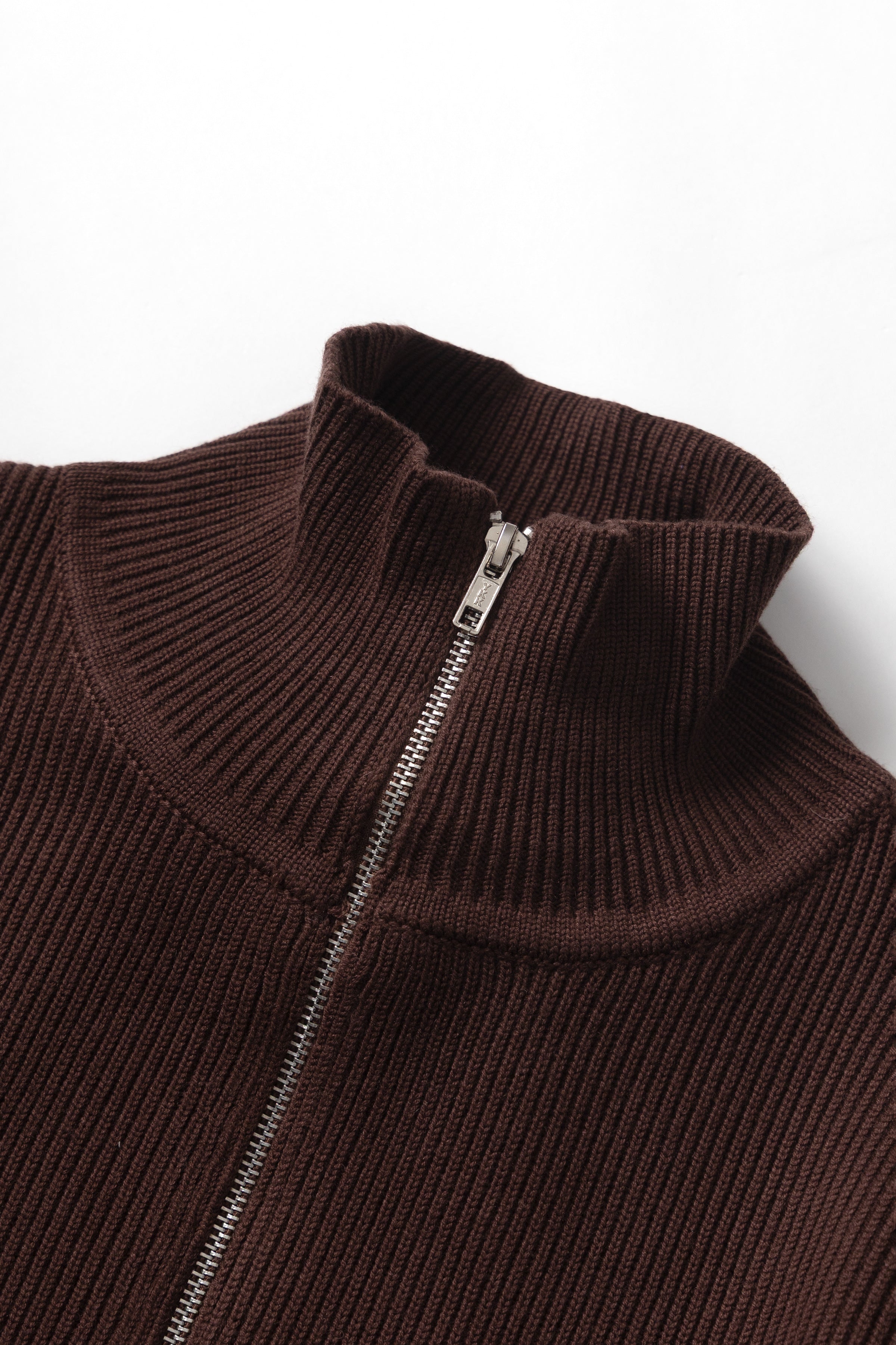 Okonkwo MFG - Double-Zip Cardigan - Brown – Blacksmith Store