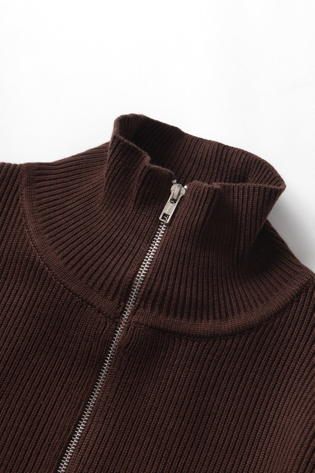 Okonkwo MFG - Double-Zip Cardigan - Brown