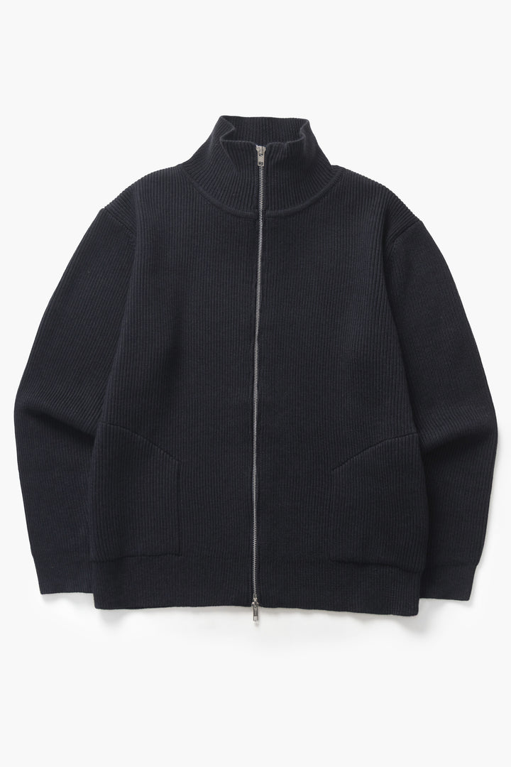 Okonkwo MFG - Double-Zip Cardigan - Dark Grey