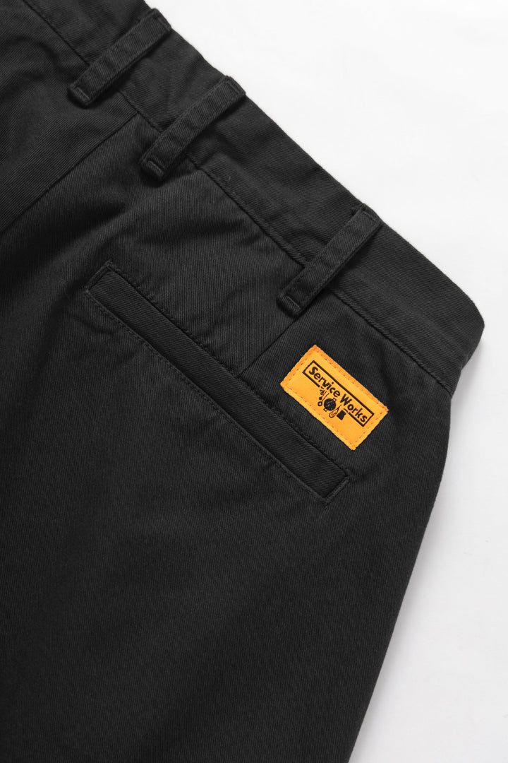 Service Works - Drill Part Timer Shorts - Black