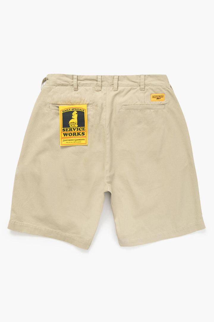 Service Works - Drill Part Timer Shorts - Khaki
