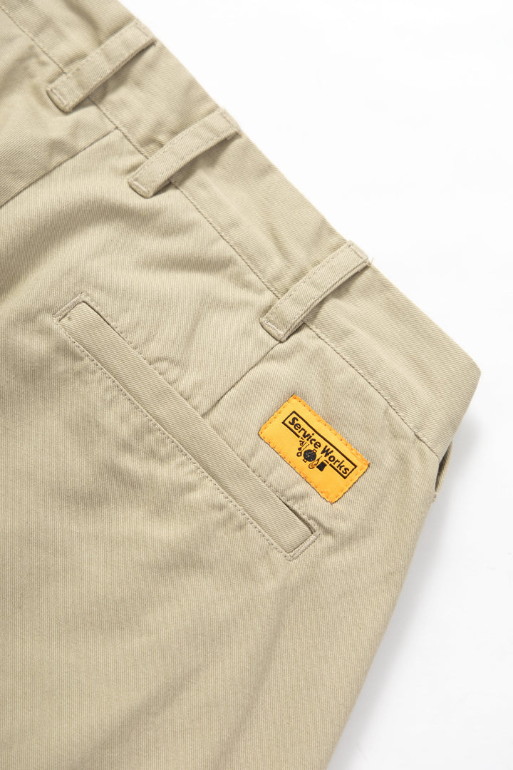 Service Works - Drill Part Timer Shorts - Khaki