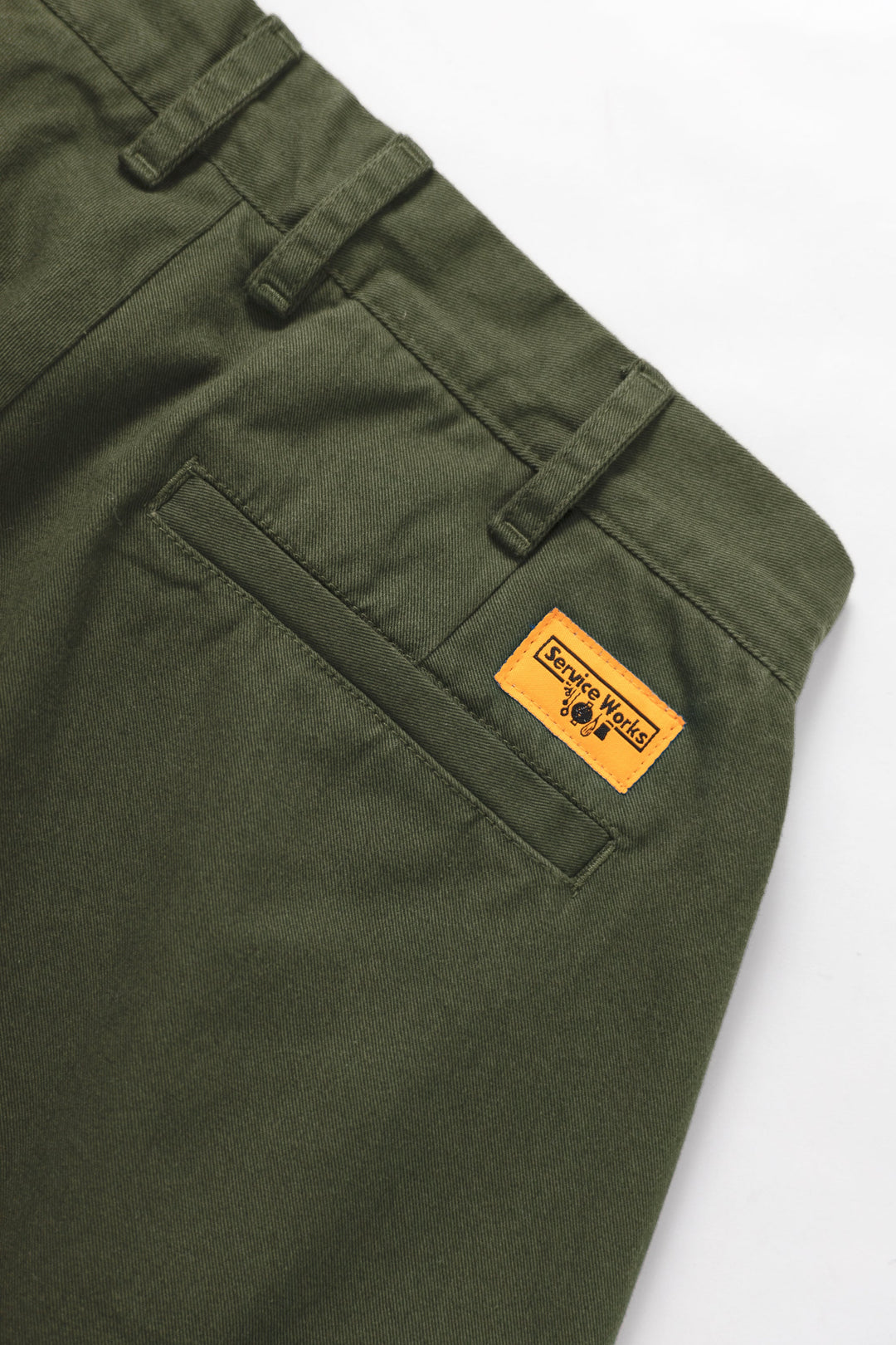 Service Works - Drill Part Timer Shorts - Olive