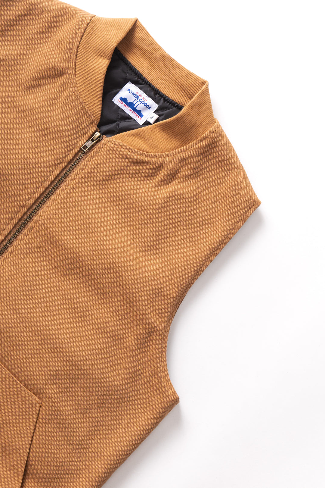 Power Goods - Canvas Work Vest - Brown