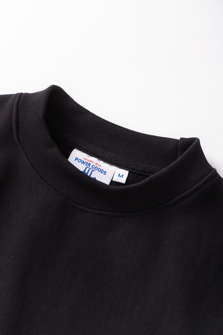Power Goods - Super Weight Crewneck - Black