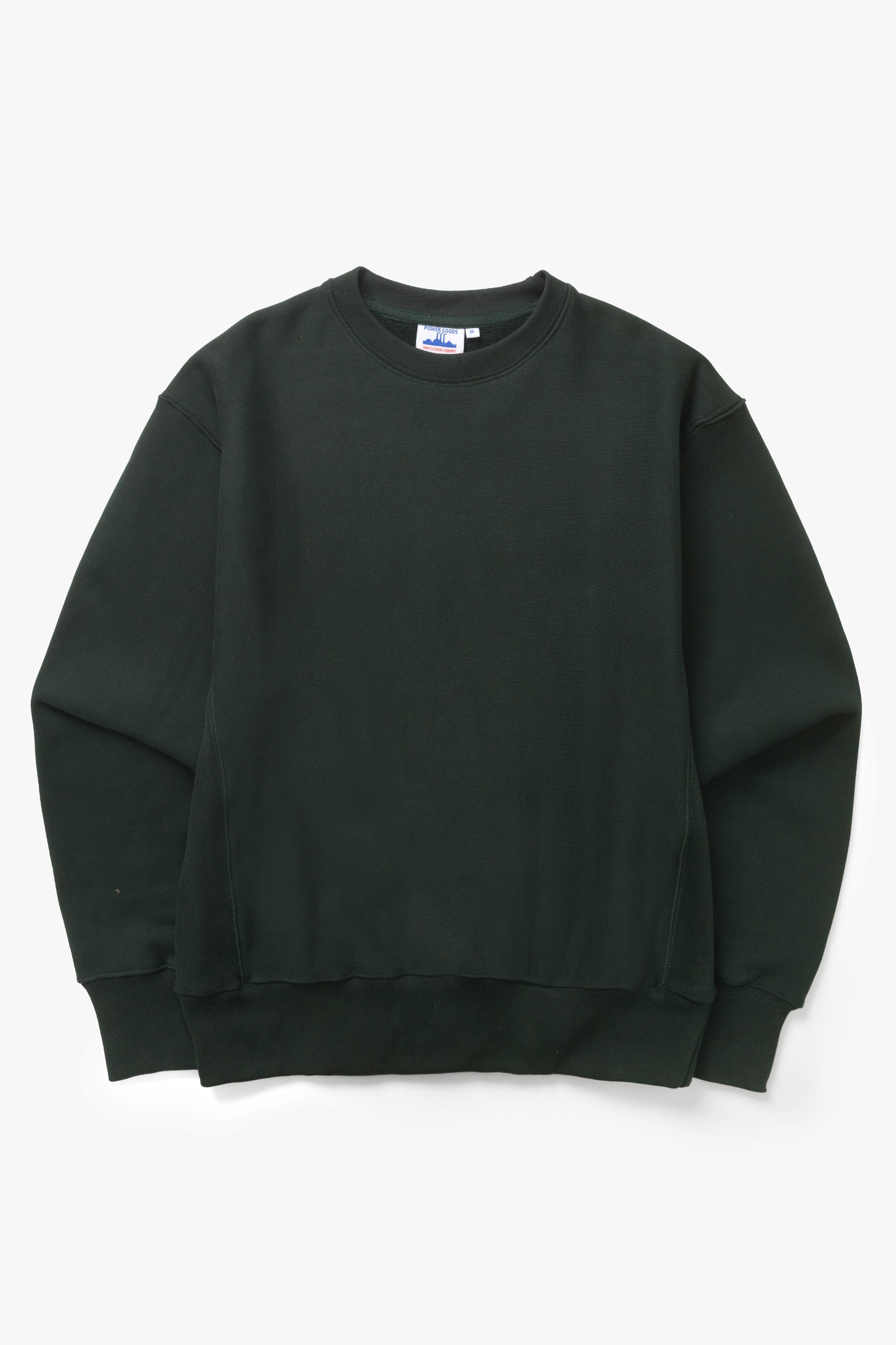 Power Goods - Super Weight Crewneck - Forest Green – Blacksmith Store
