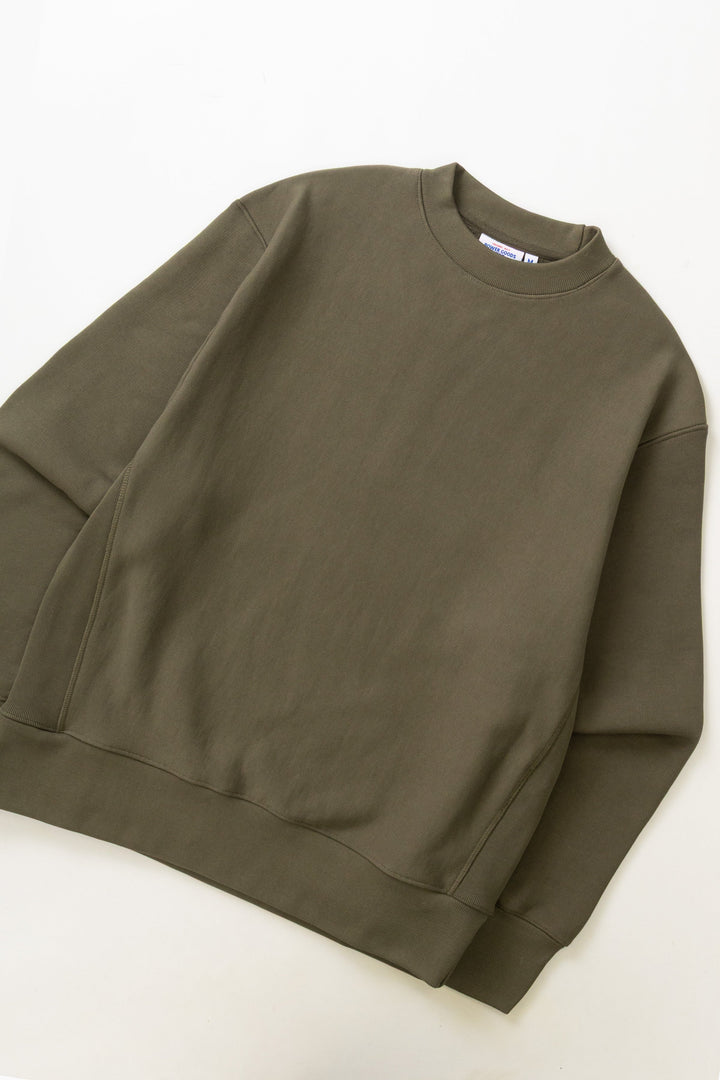 Power Goods - Super Weight Crewneck - Dark Olive