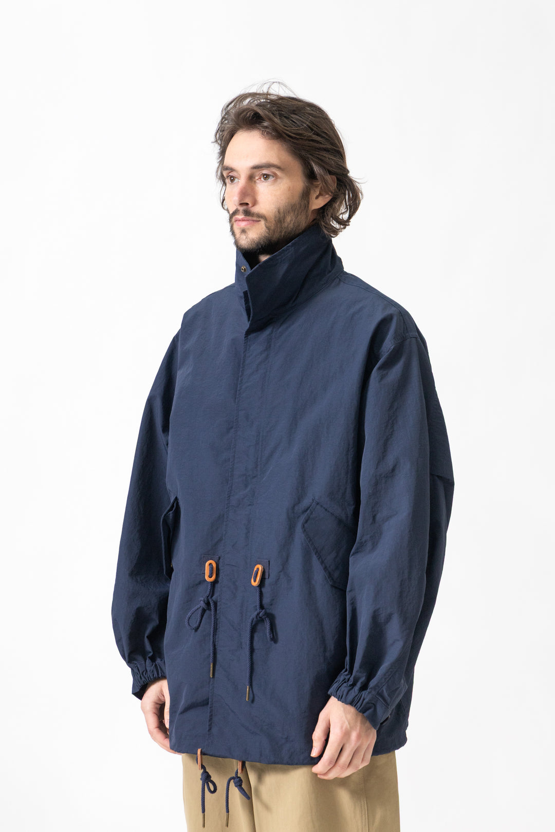 Blacksmith - Mid-Length Ripstop Parka - Navy