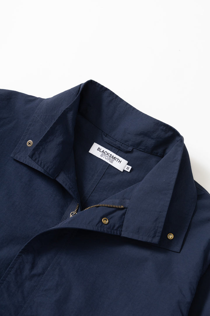 Blacksmith - Mid-Length Ripstop Parka - Navy