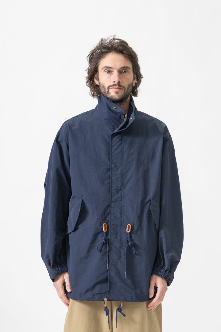 Blacksmith - Mid-Length Ripstop Parka - Navy