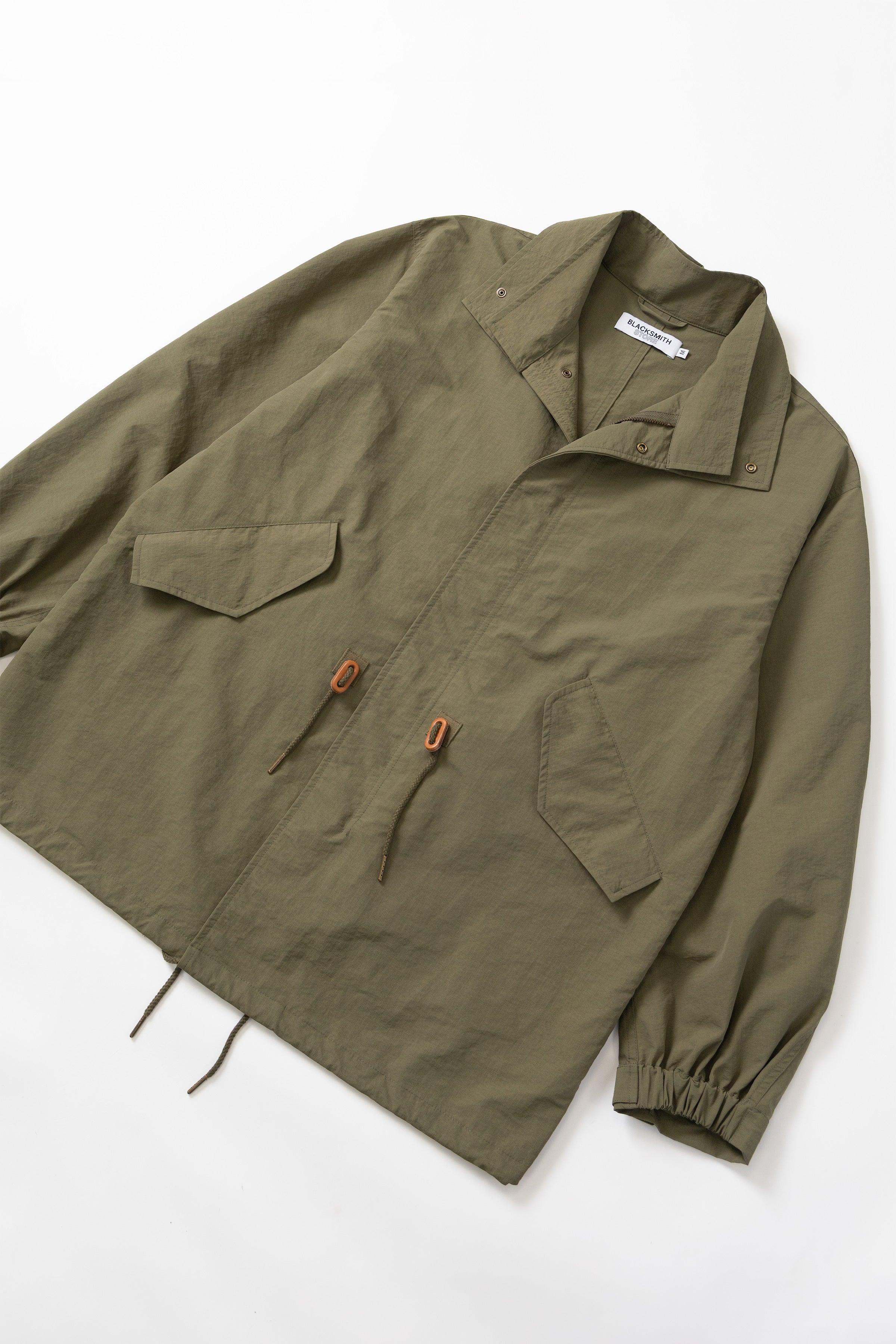 Blacksmith - Mid-Length Ripstop Parka - Olive – Blacksmith Store