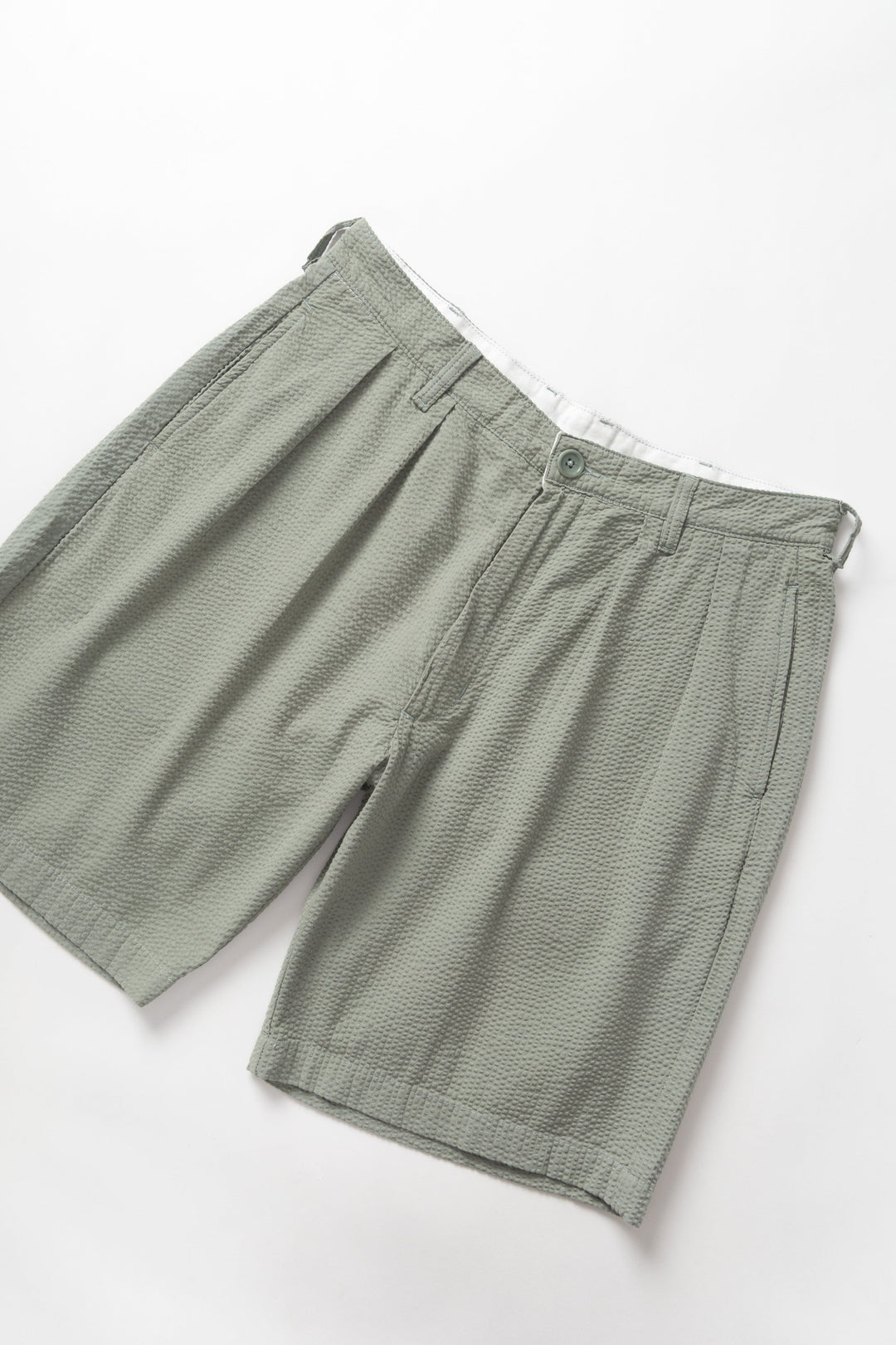 Service Works - Seersucker Part Timer Shorts - Sage