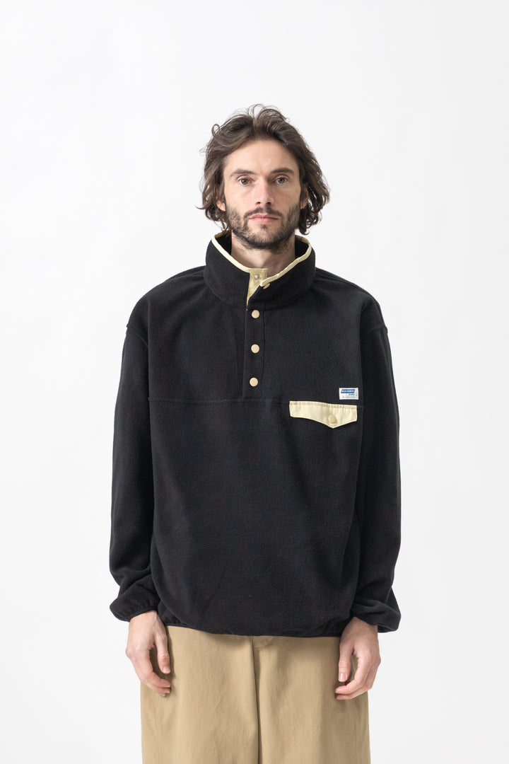 Blacksmith - Popover Polar Fleece - Black