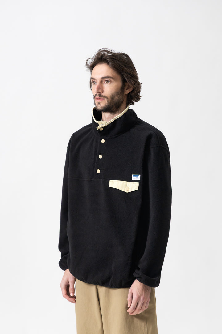Blacksmith - Popover Polar Fleece - Black