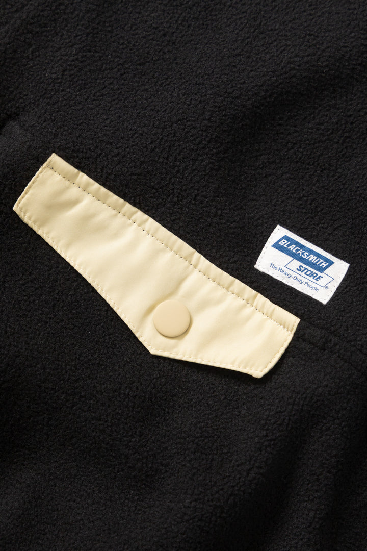 Blacksmith - Popover Polar Fleece - Black