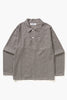 Blacksmith - Two Button Popover Shirt - Black Gingham